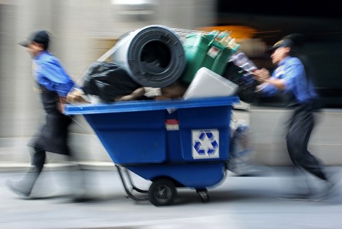 Office furniture removal process